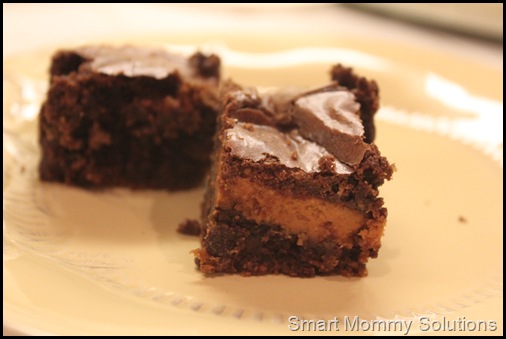 Yummy cookie peanut butter cup brownie