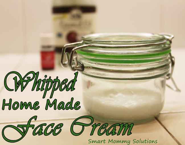 Whipped home made face cream - therapy fun zone